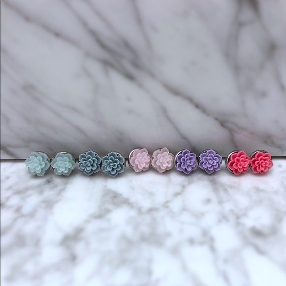 ✨3/$30✨Succulent Stud Earrings - Picture 6 of 6